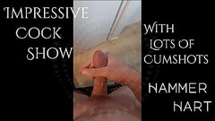 Impressive Cock Show With Multiple Cumshots Thumb