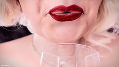 FREE VIDEO: jerk off instructions JOI saliva fetish and you are sucking strap-on FemDom POV (Arya Grander) Thumb