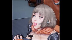 3D Hentai  Sexy Boosty Teen Blowjob, Anal Sex with Ahegao Face Uncensored Thumb