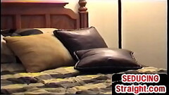 Homemade str8 stud jerks his hard cumming cock 4 gay viewers Thumb