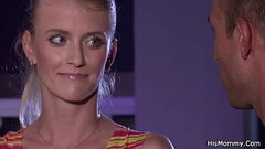 Big tits lesbian cougar toying son'_s new gf Thumb