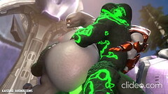 Sangheili gets her big thick ass pounded Thumb