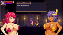 Scarlet Maiden [ Hentai game PornPlay ] Ep.1 Starpon lesbian fun with naughty goblin Thumb