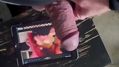 Tribute to my Asian Wife - Dripping Precum on my wife&rsquo_s Tits while I wait on her to get home Fleshlightman1000 Thumb