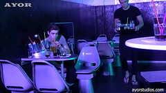 Late night clubbers enjoy a hard fuck to end the night! Thumb