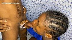 (Caught!) Bestfriend fucked ebony friend pussy hard for peeking at him while I'_m the shower (Teaser) Thumb