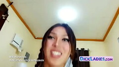 Orgasmic big cock jerking ladyboy Thumb