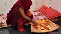 Dipawali special day fucking with boyfriend bhabhi Indian village beautiful really hot Sex Thumb