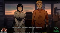 Jogo Adulto de Naruto Shinobi - Naruto e Hinata fudendo na sala do Hokage Thumb