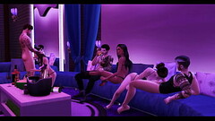 Gang Bang Sex Party At The Goth District - 3D Hentai Thumb