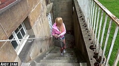 ANDY-STAR FICKT DEUTSCHE BLONDINE AN DER UNI M&Uuml_NSTER Thumb