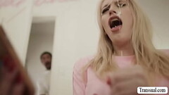Fat dude analed two shemale roommates Thumb