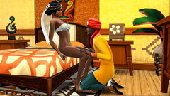 Indian first night sex after marriage in a cheap hotel room and creampie Thumb