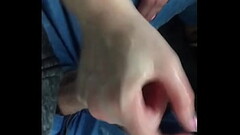Hardcore hand job in car Thumb
