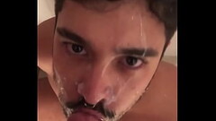 Victor Veiga got 2 guys cum on his face Thumb