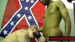 White Straight Redneck gets fucked by BBC- RedneckStuds.com Thumb