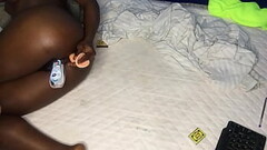 Watch me cum massively after using dildo in both holes Thumb