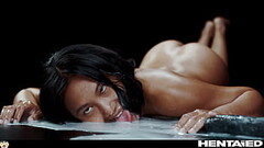 Real Life Hentaied - May Thai explodes with cum after hardcore fucking with aliens Thumb