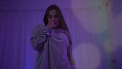 Natalie dancing and taking off her clothes Thumb