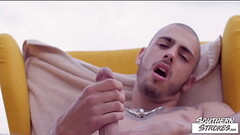 SOUTHERNSTROKES Tattooed Jock Ari Nucci Masturbates Solo Thumb