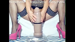 Huge dildo Big toy big pussy Thumb
