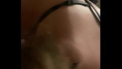 Hott blond sucks my dick and takes facial Thumb