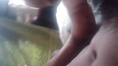 Filipino cock Masturbating Thumb
