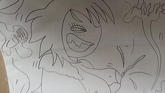 Guy Jacks Off To BBW Hentai Comic !!!! Thumb