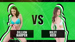 TeamSkeet - Battle Of The Babes - Riley Reid vs. Dillion Harper - Who Wins The Award? Thumb