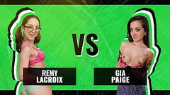Battle Of The Babes - Remy Lacroix vs. Gia Paige - Which Innocent Cutie Will Make You Cum Faster? Thumb
