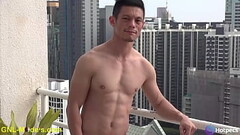 Hot Model with great Fitness enjoying his photo shoot at the pool! Thumb