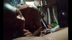 La nefertiti Perkins be good to your big hung black cock stepbrother fantasy Thumb
