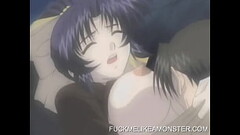 Busty hentai whore rides dick Thumb