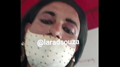 Indian crossdresser slut Lara D'_Souza in sexy lycra saree Thumb