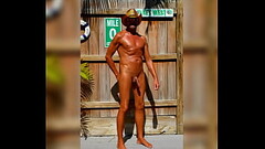 Naked Cowboy in Key West Thumb