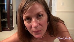 AuntJudys - 43yo Full-Bush Step-Aunt Isabella - Special Delivery POV Thumb