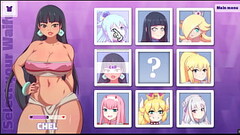 Waifu Hub [PornPlay Parody Hentai game] Emilia from Re-Zero couch casting - Part1 first time porn shooting for that innocent elf Thumb
