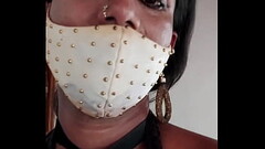Indian crossdresser slut Lara D'_Souza sexy in lycra saree Thumb