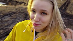 I met ex-girlfriend, teen slut, she offered to do a blowjob on the street. Thumb