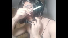 伪娘女装羊羊喝白浊自慰射精 Thumb