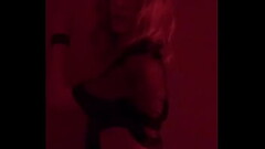 Swedish teen amateur Nicole Drowzee looking hot dancing in her catears and kimono. POV Thumb