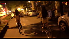 Riding our bike naked through the streets of the city - Dollscult Thumb