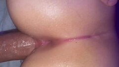 POV lubed up pussy fucked hardcore in doggy Thumb