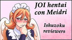 JOI hentai con Meidri, Ishuzoku Reviewers, voz espa&ntilde_ola. Thumb