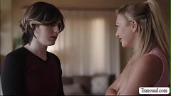 Smalltits trans babe fucks her bestfriend Thumb