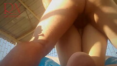 Regina Noir masturbates, sucks and fucks in the pool  cam 2 Thumb