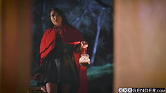 Big ass babe enjoyed the fairytale sex with afraid shemale Chanel Santini Thumb