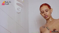 Nasty Sex Couple - Blowjob in the shower, cum face Thumb