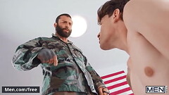 (Markus Kage) Spanks (Edward Terrant) Before Eating His Ass Fucking Him Doggystyle - Men Thumb