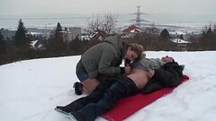 Teen Fucked in the Snow Thumb